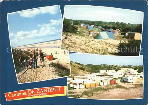 Vrouwenpolder Camping De Zandput Strand Kat. Vrouwenpolder