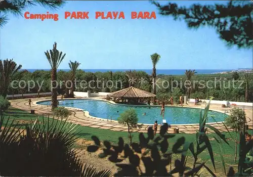 Tarragona Camping Park Playa Bara Swimming Pool Kat. Costa Dorada Spanien
