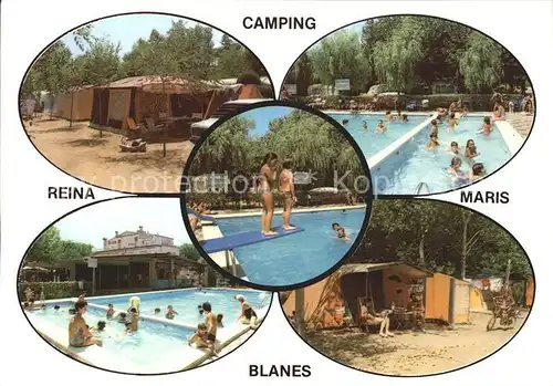 Blanes Camping Reina Maris Schwimmbad Kat. Costa Brava