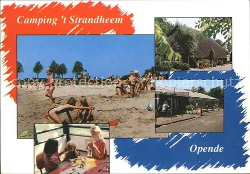 Opende Camping t Strandheem Strand