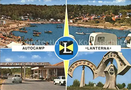 Porec Autocamp Lanterna Camping Strand Monument Kat. Kroatien