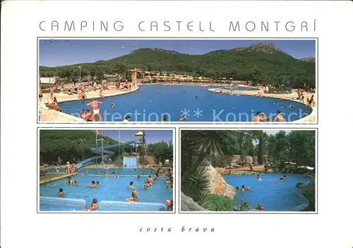 Estartit Camping Castell Montgri Swimming Pool Kat. Spanien