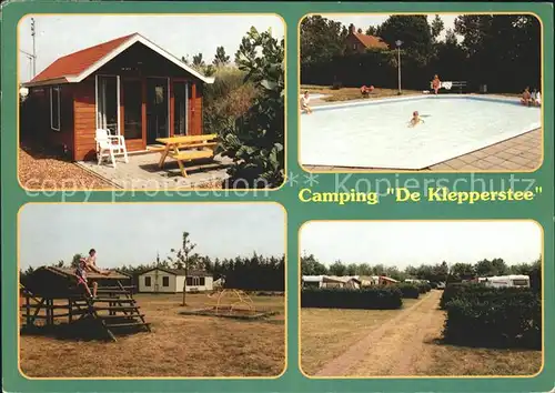 Ouddorp Camping De Klepperstee Swimming Pool Bungalow Kat. Ouddorp