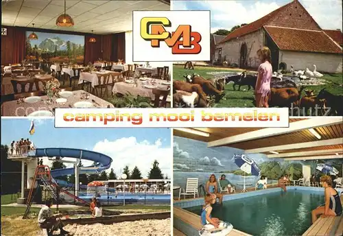 Bemelen Camping Mooi Bemelen Schwimmbad Hallenbad Tiere Restaurant Kat. Bemelen