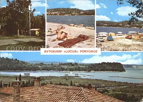 Portoroz Autokamp Lucija Kat. Slowenien