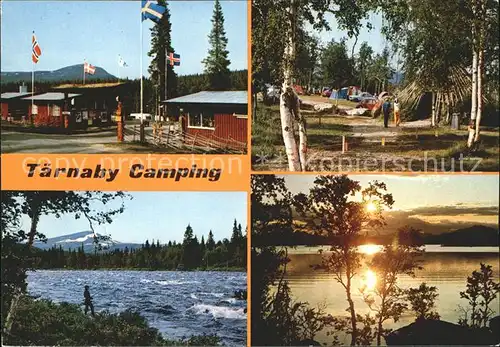 Taernaby Camping Angeln Abendstimmung