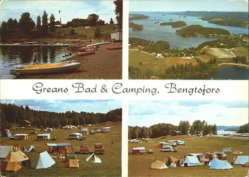 Bengtsfors Greans Bad and Camping Panorama Kat. Schweden