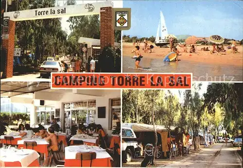 Ribera de Cabanes Camping Torre la Sal Strand Restaurant