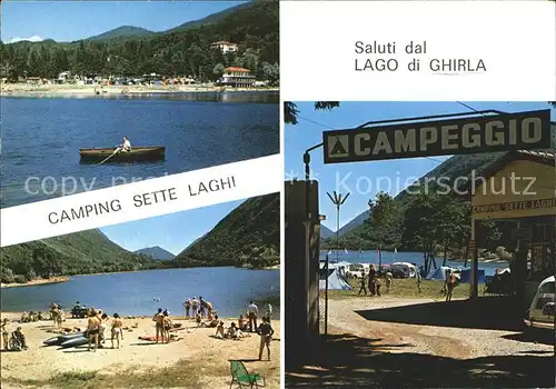 Lago di Ghirla Camping sette Laghi Campeggio