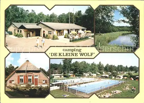 Ommen Overijssel Camping De Kleine Wolf Schwimmbad Kat. Ommen