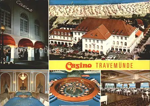 Travemuende Ostseebad Casino Roulette Restaurant Strand / Luebeck /Luebeck Stadtkreis