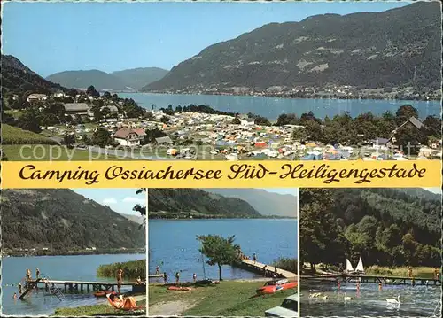 Ossiachersee Camping Ossiachersee Sued Heiligenstadte Teilansichten Kat. Ossiach