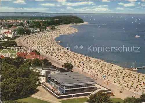 Travemuende Ostseebad Ostseeheilbad Fliegeraufnahme / Luebeck /Luebeck Stadtkreis