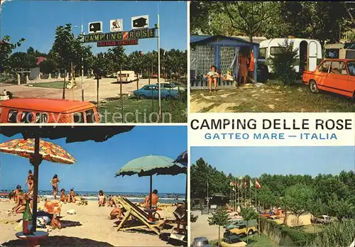 Gatteo A Mare Camping Delle Rose  Kat. Italien