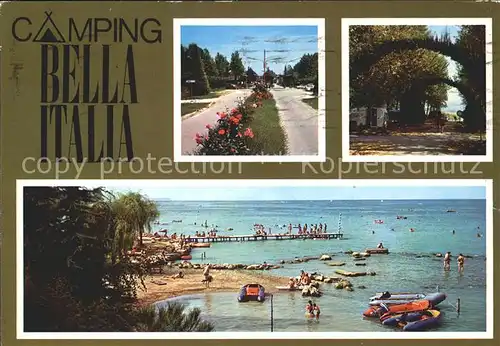 Peschiera Camping Bella Italia Kat. Lago di Garda Italien