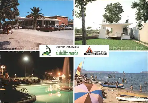 Costa Brava Torroella de Montgri Camping Caravaning el delfin verde Kat. Spanien