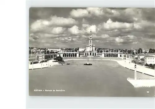 Fatima Platz vorm Heiligtum Kat. Portugal