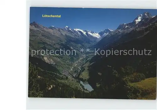 Loetschental Bietschhorn Loetschenluecke Kat. Kippel