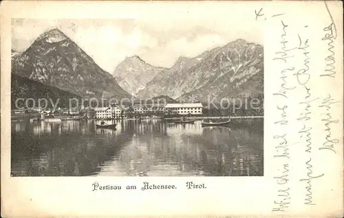 Pertisau Achensee Panorama Kat. Eben am Achensee