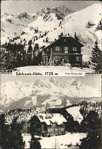 Edelrauterhuette mit Alpenpanorama Kat. Oesterreich