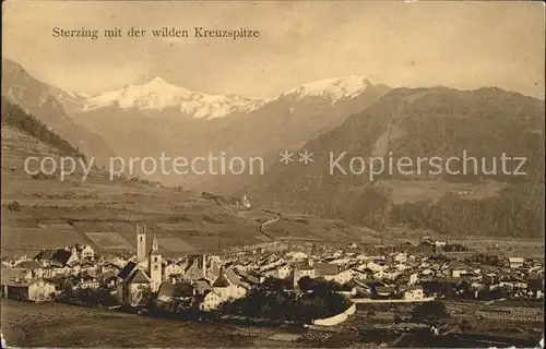 Sterzing Suedtirol Wilde Kreuzspitze Kat. Vipiteno