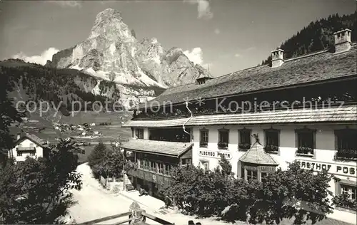 Val Badia Corvara Albergo Posta Kat. Italien