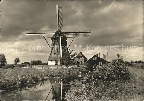 Naarden Watermolen Naardermeer  Kat. Niederlande
