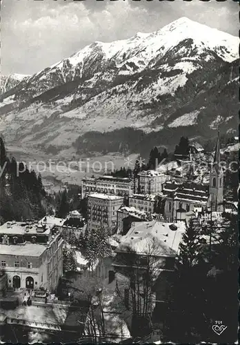 Badgastein Teilansicht mit Gamskopfspitze Kat. Bad Gastein