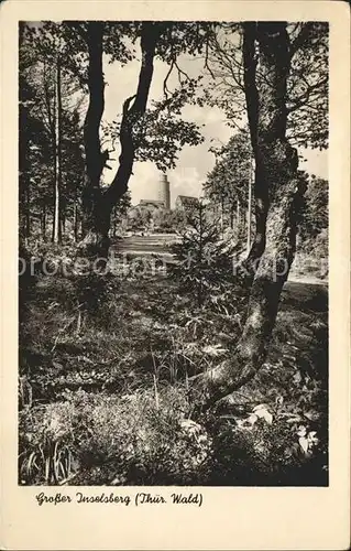 Grosser Inselsberg Berggasthof Stoehr Kat. Brotterode