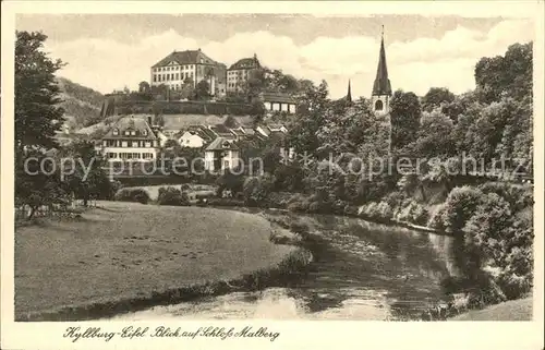 Kyllburg Rheinland Pfalz Schloss Malberg Kat. Kyllburg