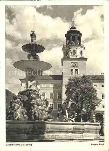 Salzburg Oesterreich Glockenturm Kat. Salzburg