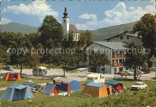 Salzburg Oesterreich Campingplatz Torrenerhof Kat. Salzburg