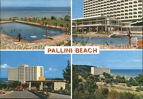 Pallini Hotel Schwimmbad Pallini Beach Kat. Kallithea Halkidiki