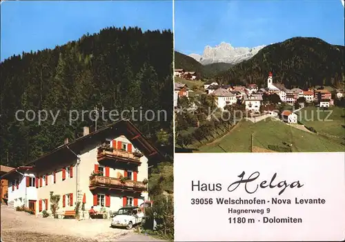 Welschnofen Suedtirol Haus Helga Kat. Nova Levante