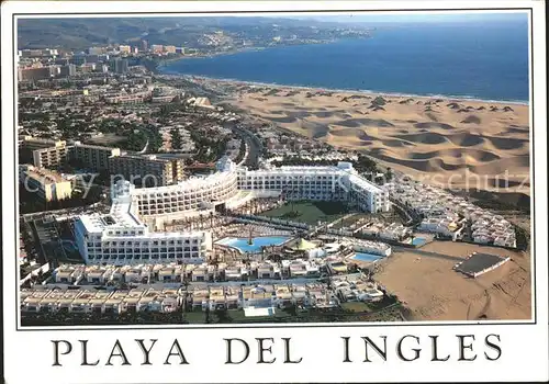 Playa del Ingles Gran Canaria Riu Palace Fliegeraufnahme Kat. San Bartolome de Tirajana