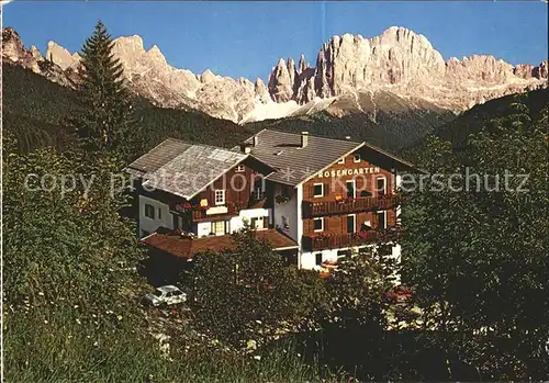 Tiers Dolomiten Pension Rosengarten  Kat. Italien
