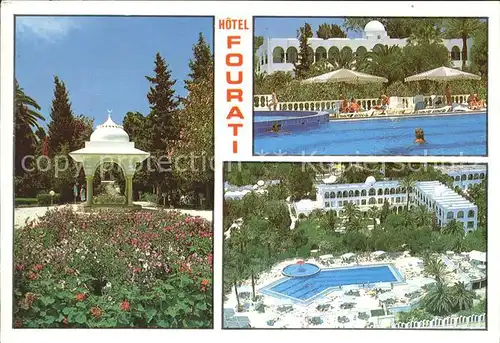 Hammamet Hotel Fourati Swimmingpool Pavillon Kat. Tunesien