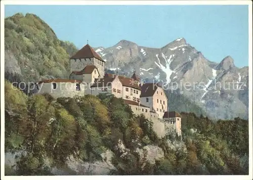 Liechtenstein  Schloss Vaduz Kat. Liechtenstein