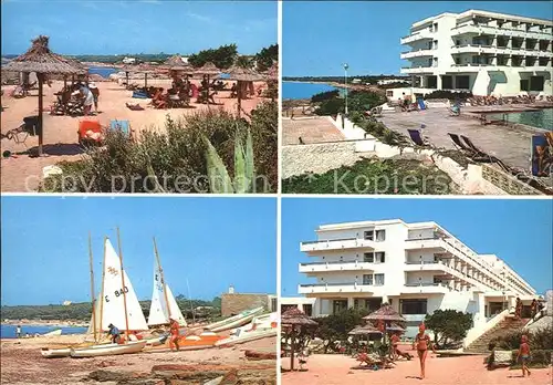 Formentera Hotel Formentera  Strand Segelboote Kat. Spanien