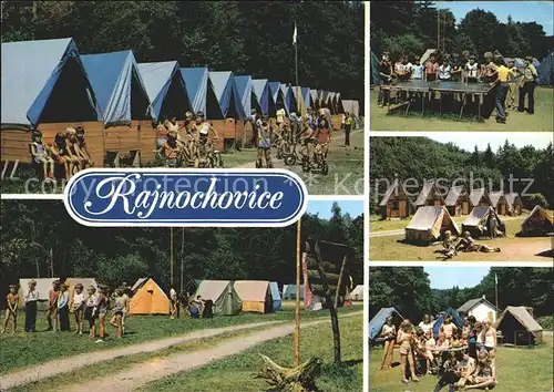 Rajnochovice Rekreacni stredisko a pionyrsky tabor Zbrojovky Brno Hostynske vrchy Kat. Rainochowitz