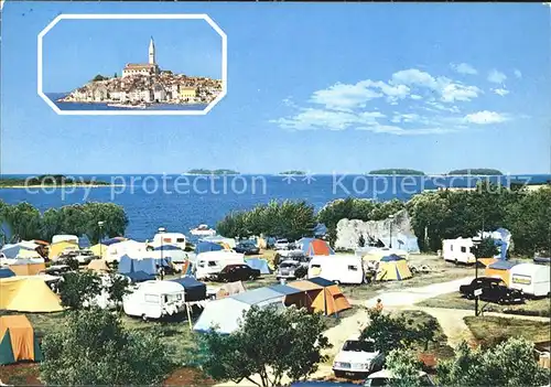 Rovinj Istrien Campingplatz  Kat. Hrvatska