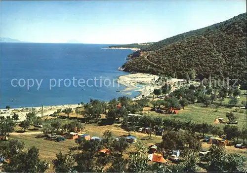 Kroatien Croatia Insel Babac Auto kamp Panorama Kat. Hravatska