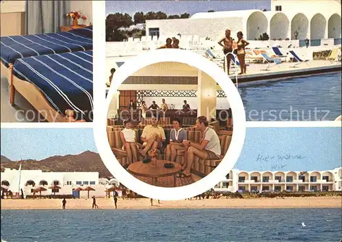 Hammamet Hotel Hammamet Beach Swimmingpool Zimmer Bar Kat. Tunesien