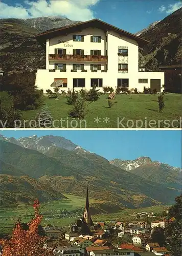 Schlanders Suedtirol Pension Telfser Panorama Kat. Bozen Suedtirol