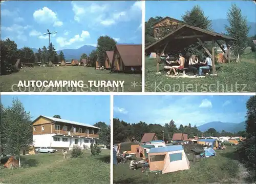 Turany Autocamping Turany Bungalows Zeltplatz Kat. Slowakei