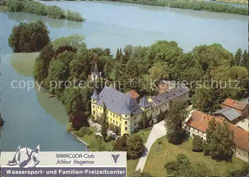St Peter Braunau Schloss Hagenau Barracuda Club Fliegeraufnahme