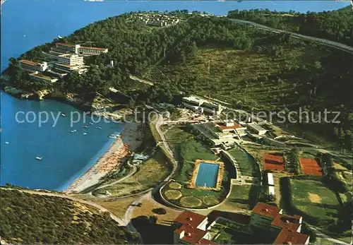 Vieste Foggia Hotel Pugnochiuso Fliegeraufnahme Kat. Foggia