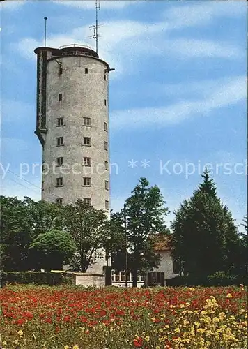 Konstanz Bodensee Jugendherberge Konstanz Otto Moericke Turm Kat. Konstanz