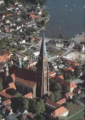 Schleswig Schlei St Petri Dom Fliegeraufnahme