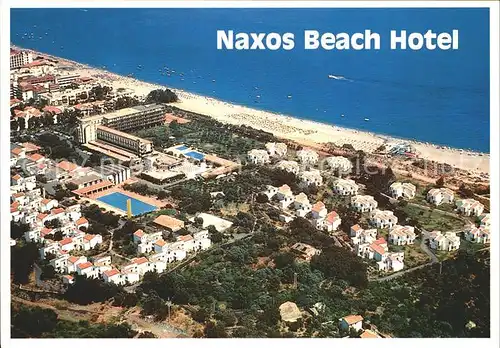 Giardini Naxos Fliegeraufnahme Naxos Beach Hotel Kat. Messina Sicilia
